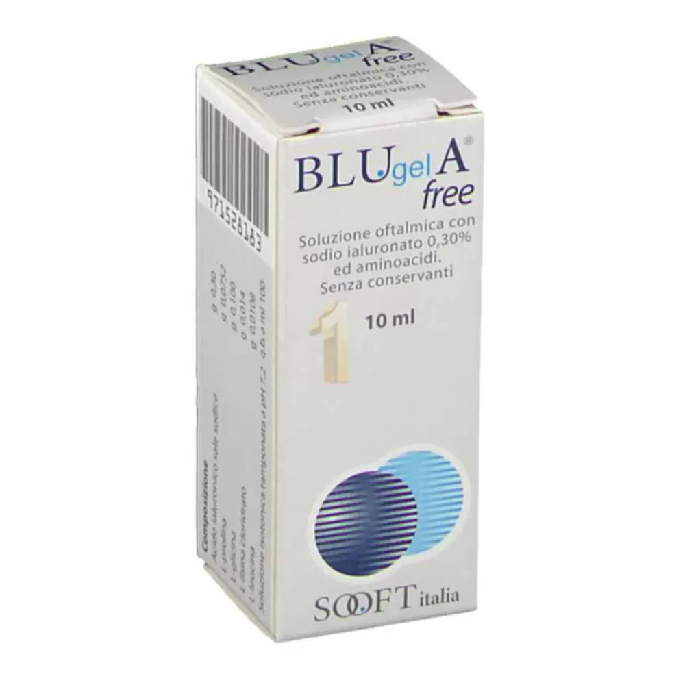 Blu Gel A Free solutie oftalmica, 10 ml, Biosooft