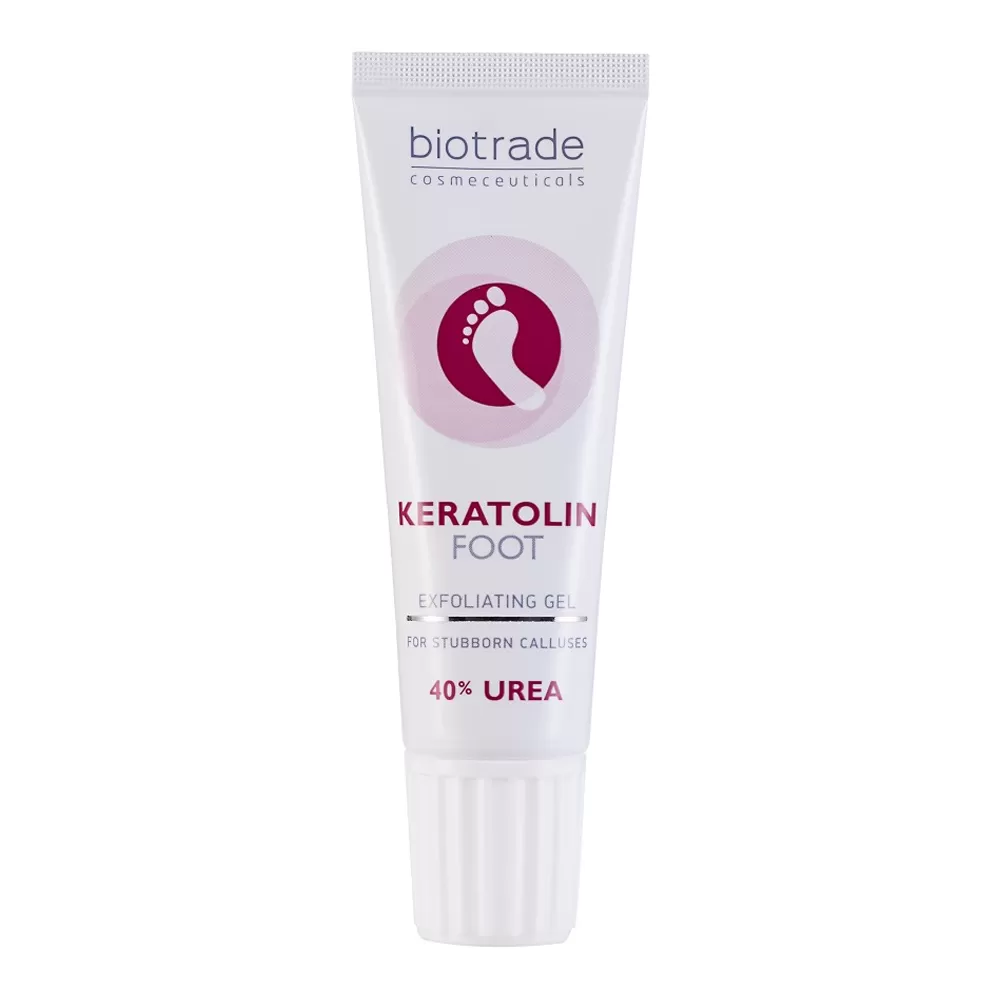 Gel hidratant pentru bataturi cu uree 40% Keratolin, 15ml, Biotrade