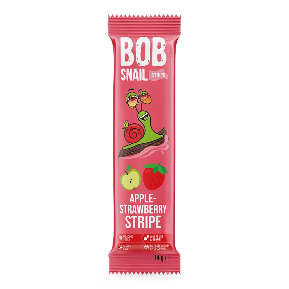 Jeleu Mere si Capsuni, 14g, Bob Snail
