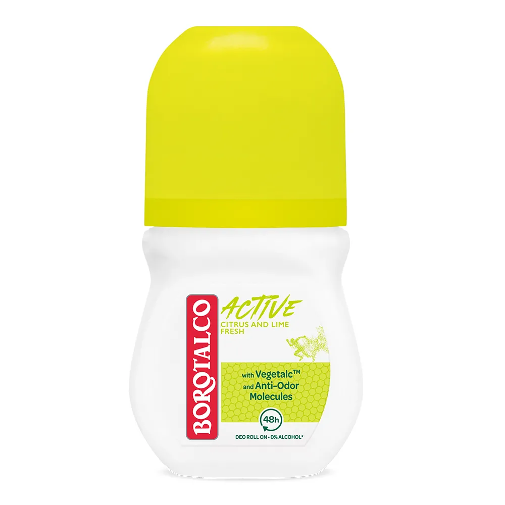 Deodorant Roll-On Active Citrus & Lime, 50ml, Borotalco