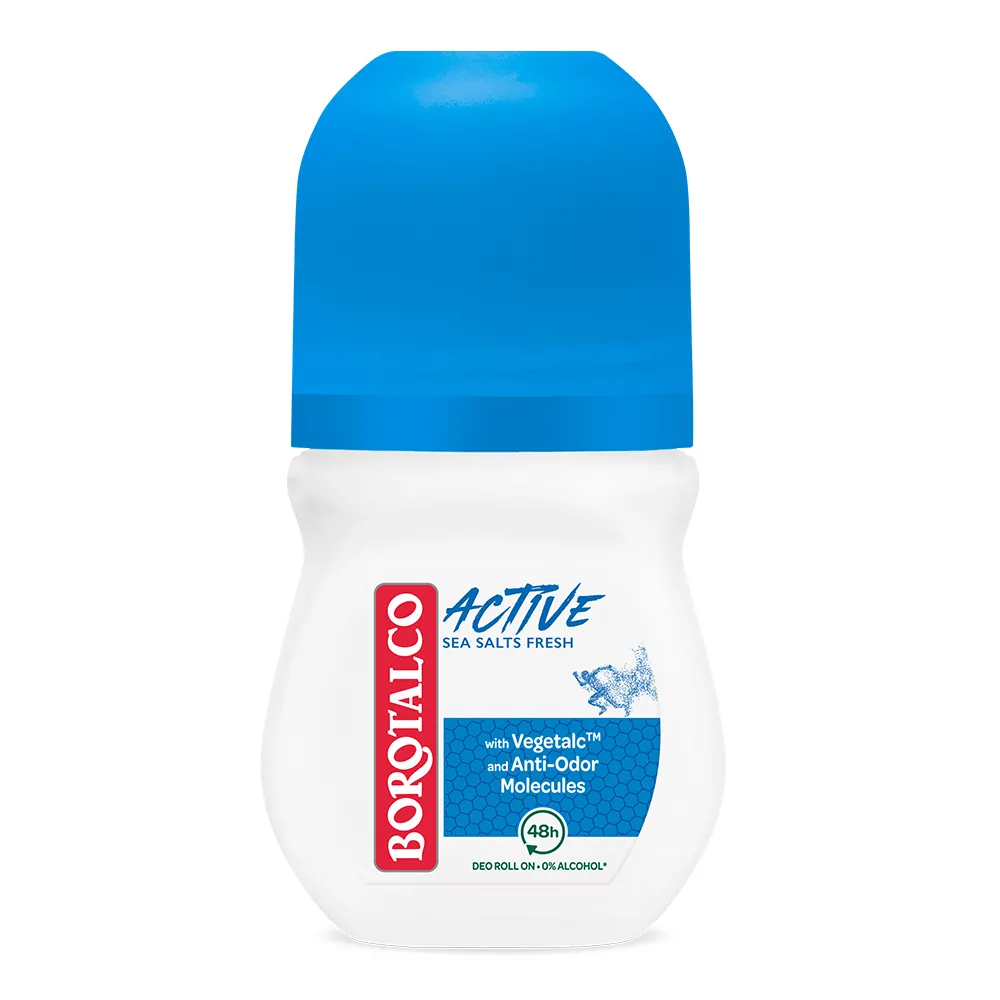 Deodorant Roll-On Active Sea Salts Fresh, 50ml, Borotalco