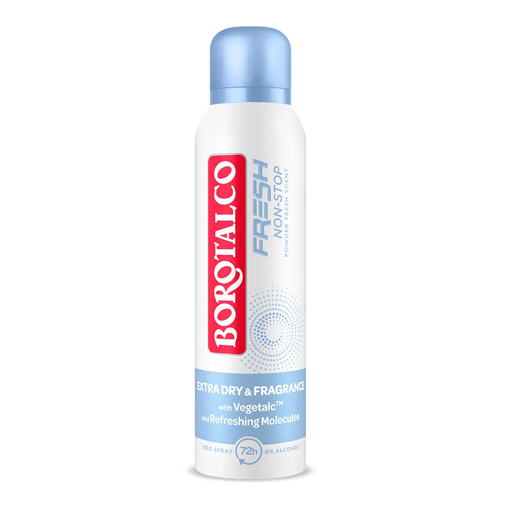 Deodorant Spray Fresh Non-Stop, 150ml, Borotalco