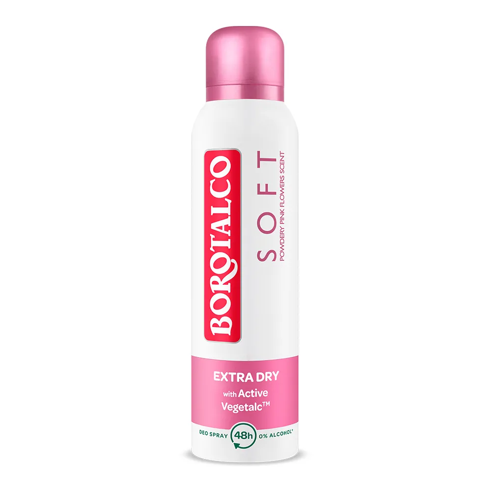 Deodorant Spray Pink Soft, 150ml, Borotalco