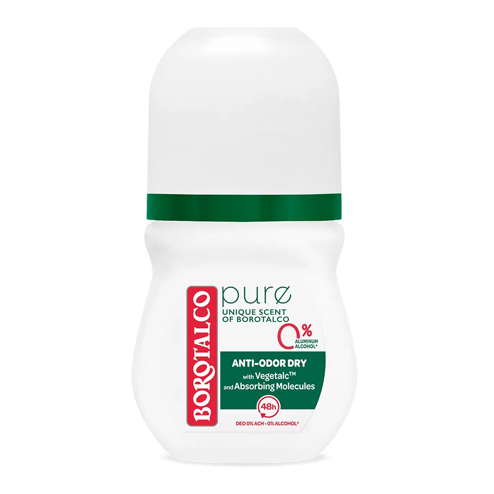 Deodorant Roll-On Pure Original, 50ml, Borotalco