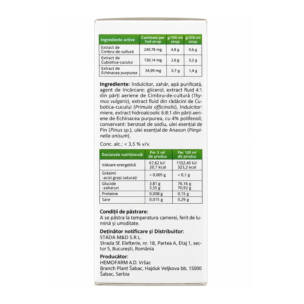 Sirop pt Tuse Productiva Bronhoklir, 200ml - Stada