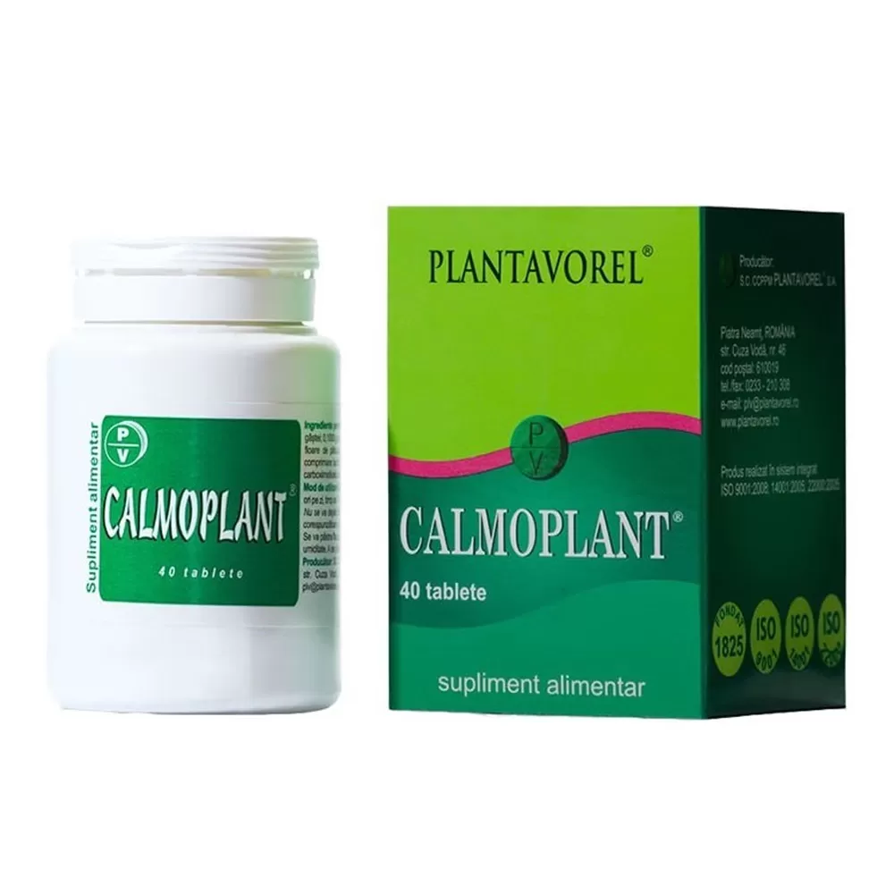 Calmoplant, 40 tablete, Plantavorel
