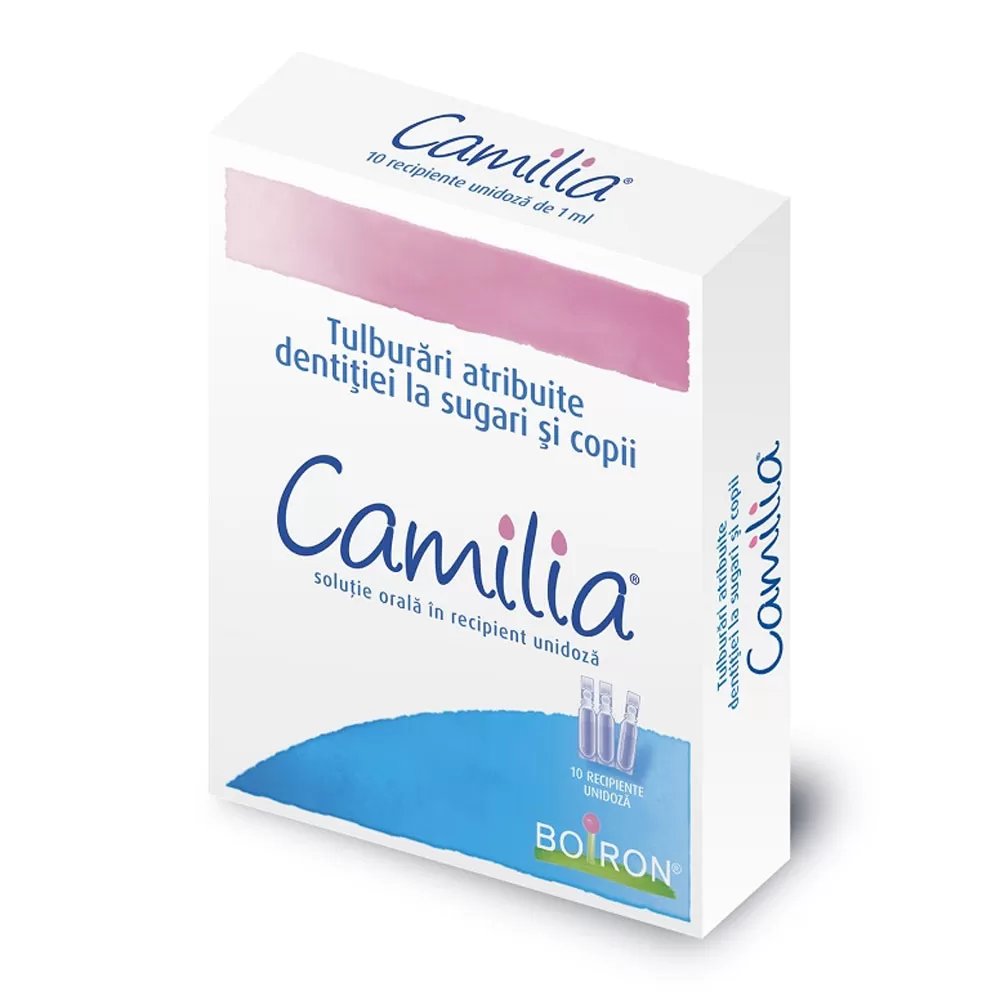 Camilia solutie orala unidoza, 10 plicuri, Boiron
