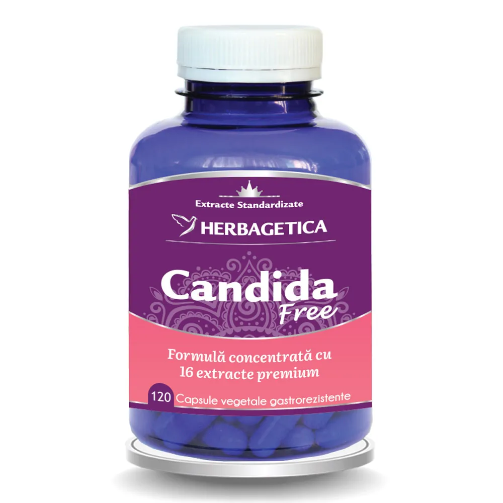 Candida Free, 120 capsule, Herbagetica