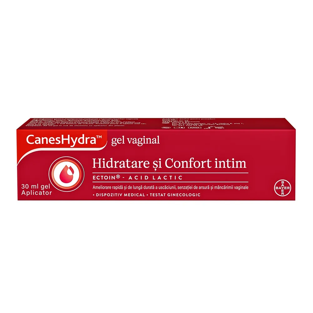 Gel vaginal CanesHydra cu aplicator, 30 ml, Bayer