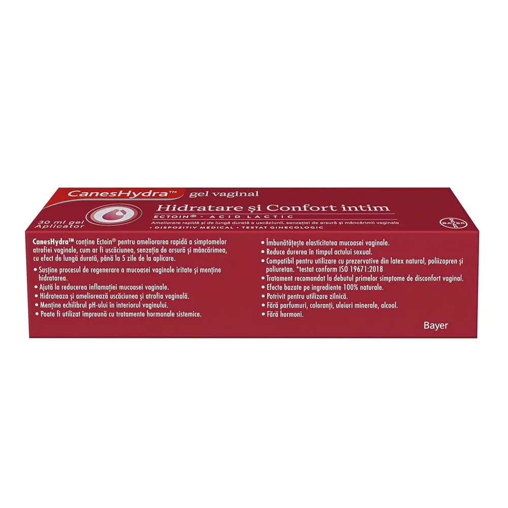 Gel vaginal CanesHydra cu aplicator, 30 ml, Bayer