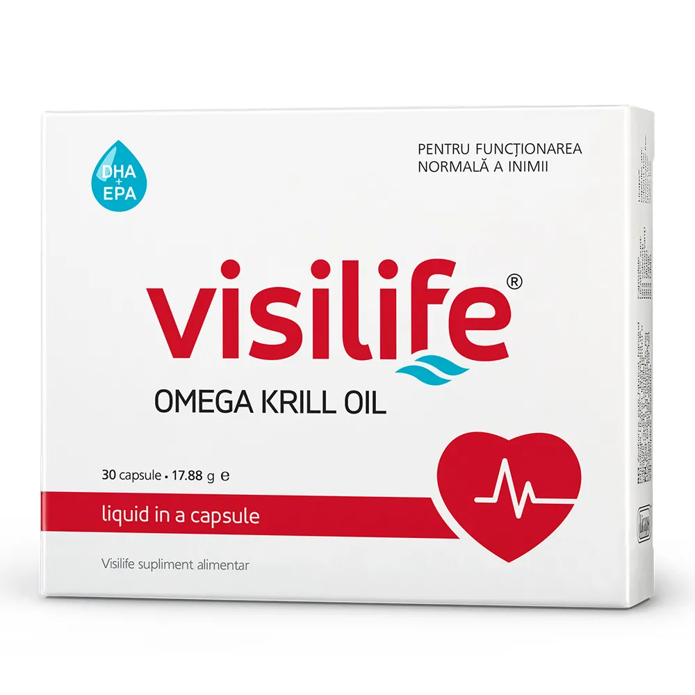 Capsule pentru functionarea normala a inimii Visilife, 30 capsule, Vitaslim
