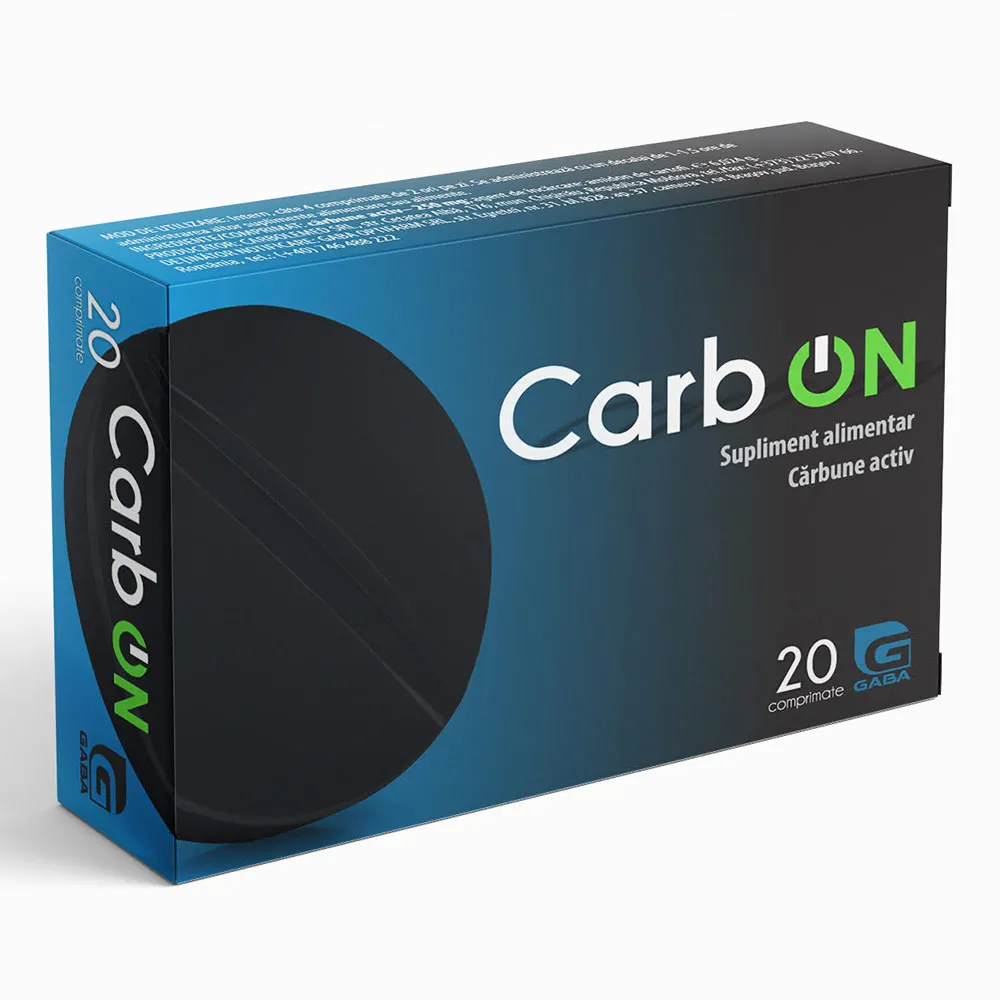 CarbON 250mg, 20 comprimate, Balkan Pharmaceuticals