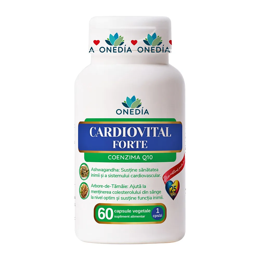 Cardiovital Forte Coenzima Q10, 60 capsule, Onedia