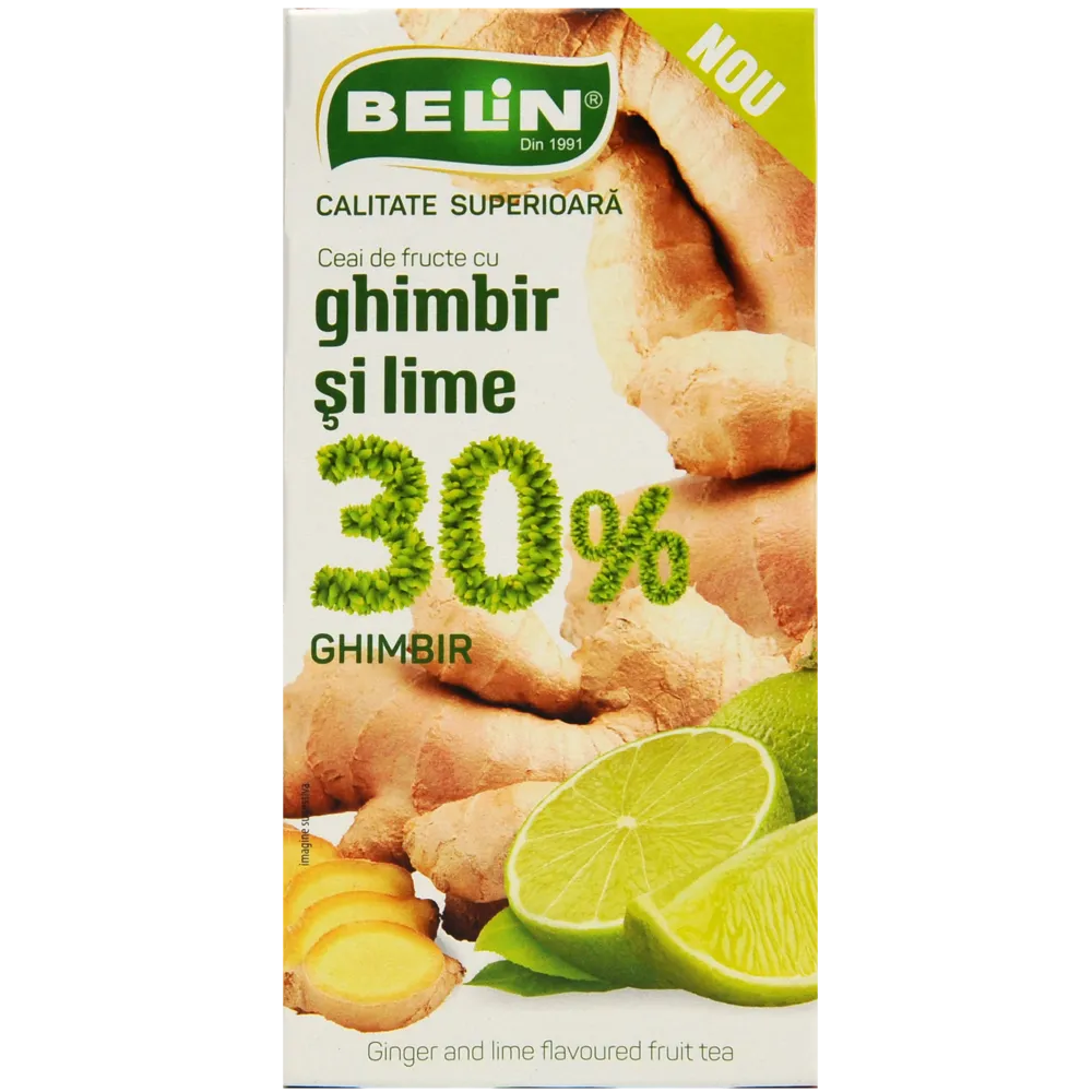 Ceai Belin Ghimbir si Lime -plc. x 20