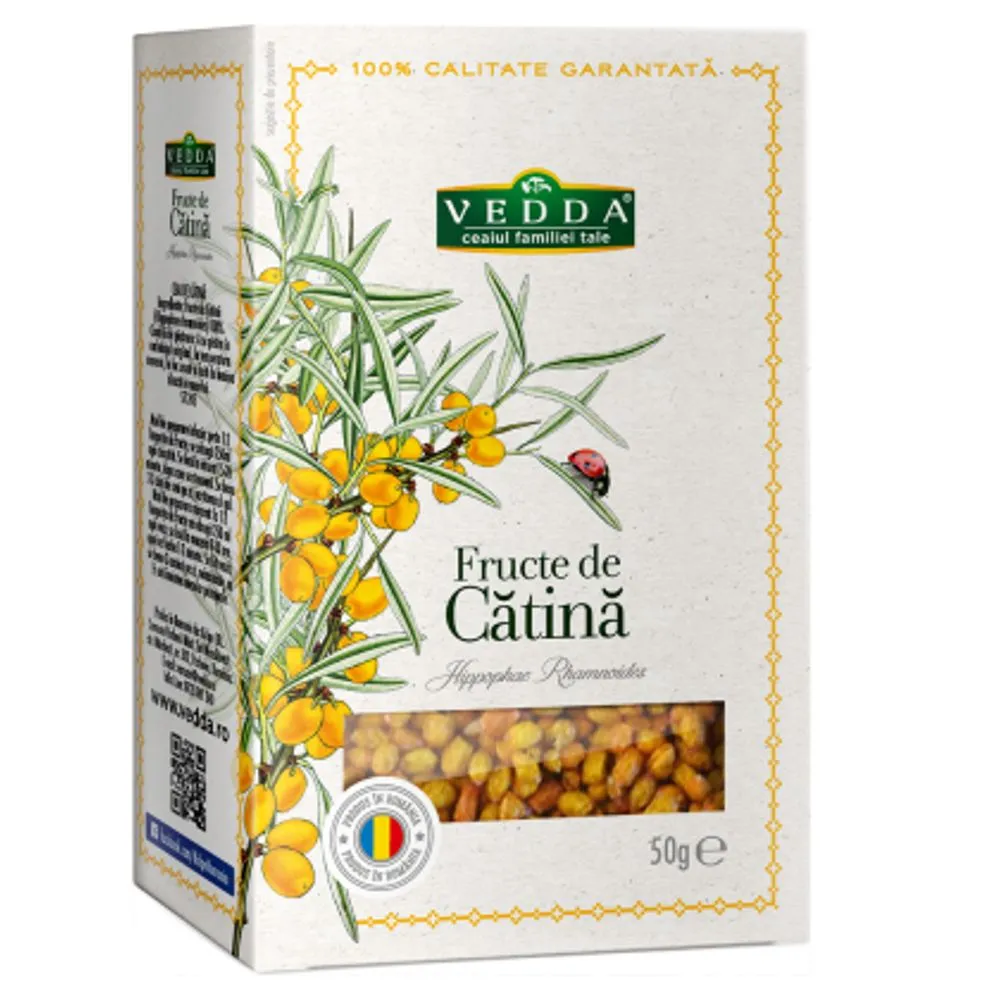 Ceai catina de padure vrac, 50g, Vedda