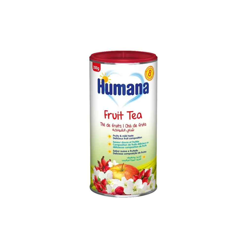 Ceai de fructe de la 8 luni, 200g, Humana