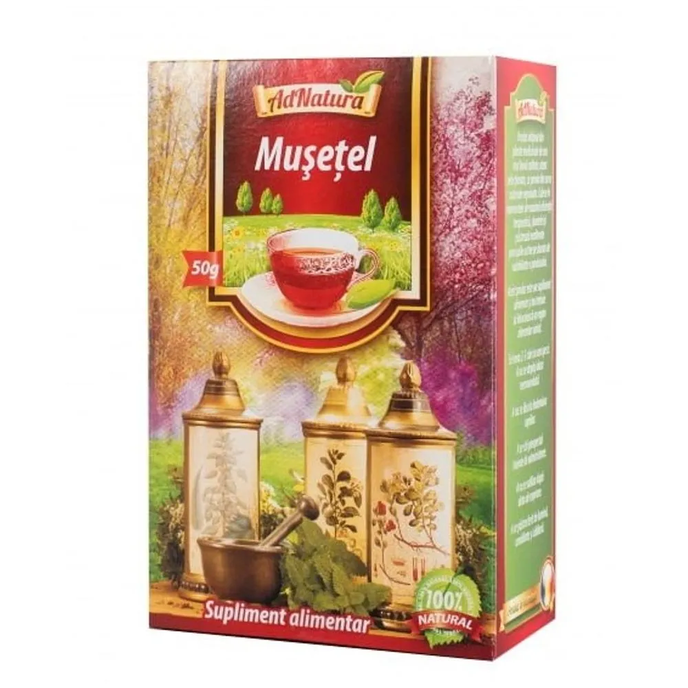 Ceai de musetel flori, 50g, AdNatura