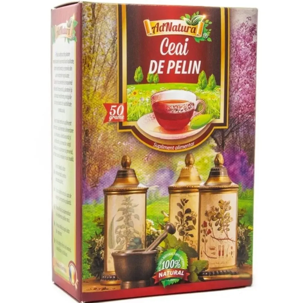 Ceai de pelin, 50g, AdNatura