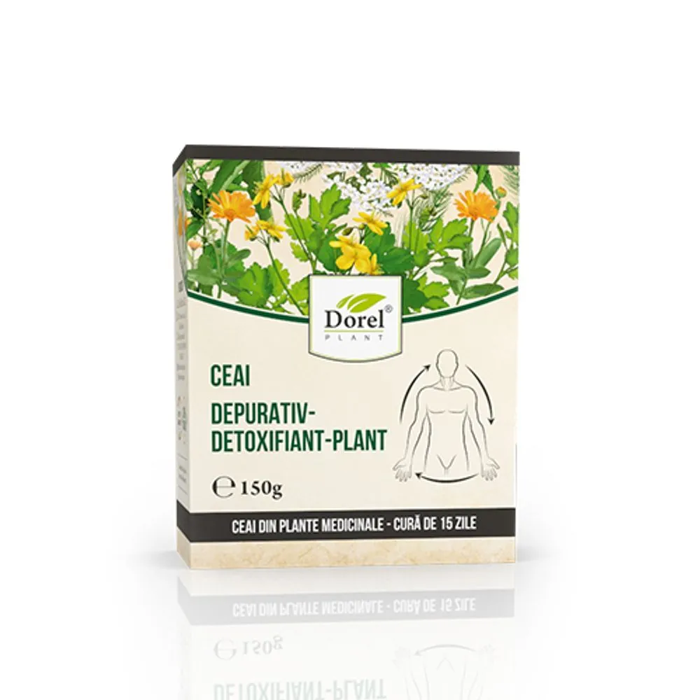Ceai Depurativ-detoxifiant-plant, 150g, Dorel Plant
