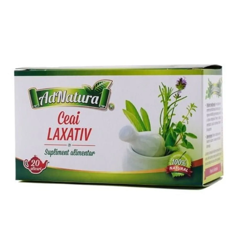 Ceai Laxativ -plc. x 20 - Adnatura