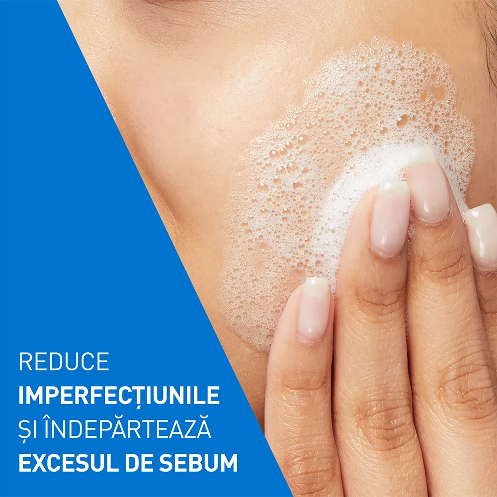 Gel de Curatare Spumant Anti-Imperfectiuni Control, 473ml, Cerave