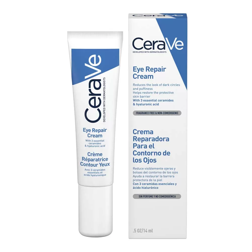 Crema reparatoare pentru ochi cu ceramide si acid hialuronic, 14ml, CeraVe