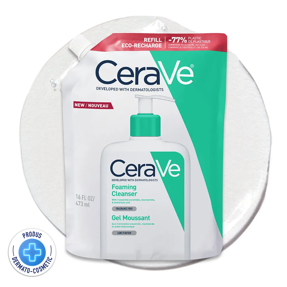 Rezerva Gel de Curatare Spumant PNM, 473ml, Cerave