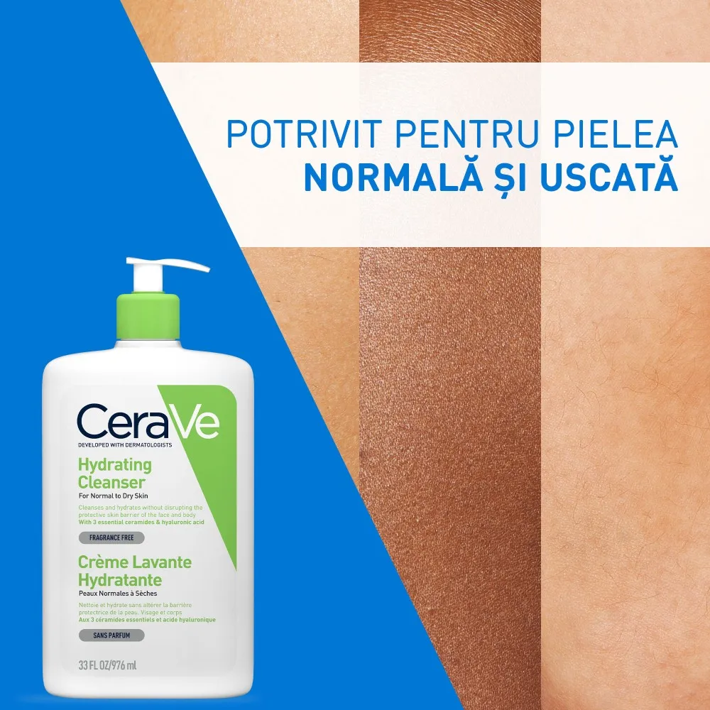 Gel de Spalare Hidratant PNU, 976ml, Cerave