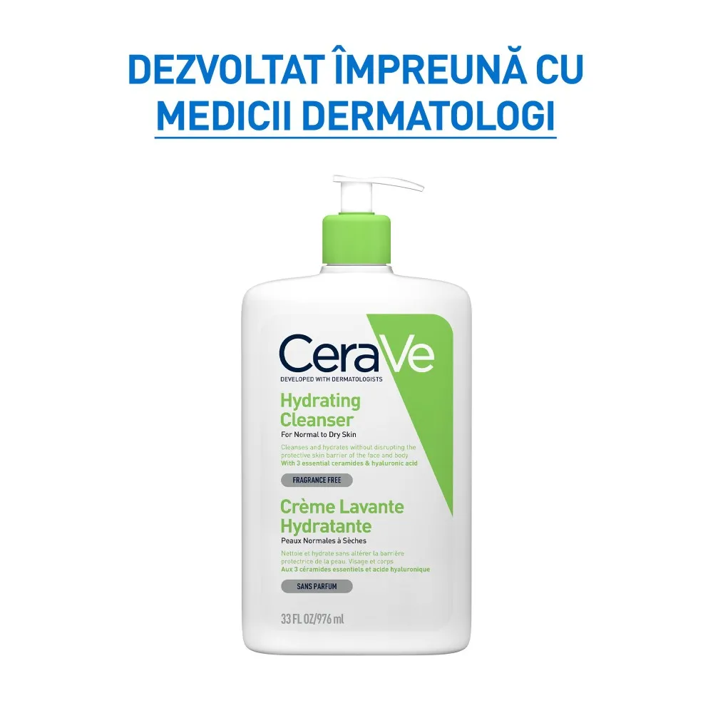 Gel de Spalare Hidratant PNU, 976ml, Cerave