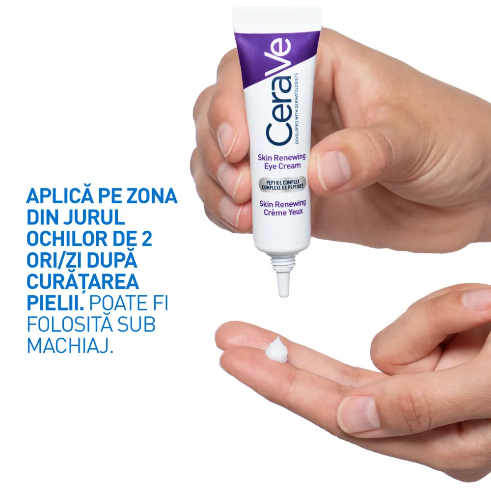 Crema de ochi antirid Skin Renewing, 14 ml, CeraVe