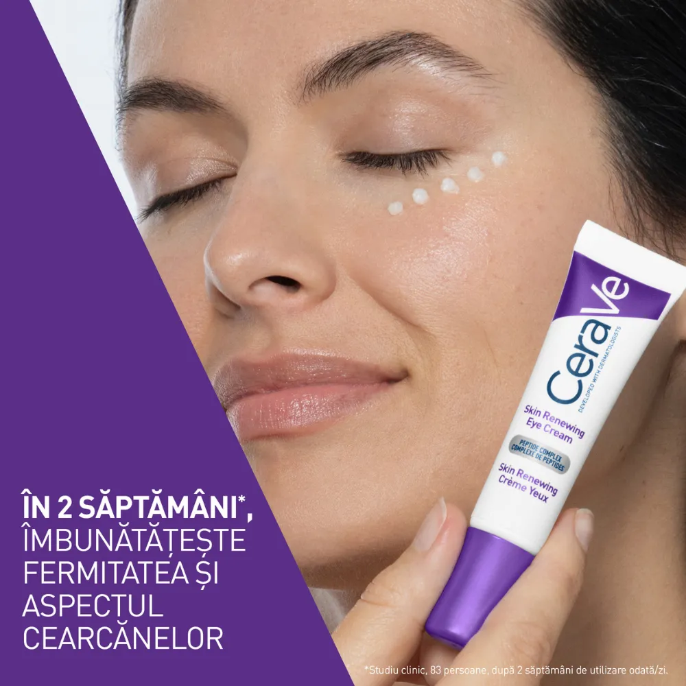 Crema de ochi antirid Skin Renewing, 14 ml, CeraVe