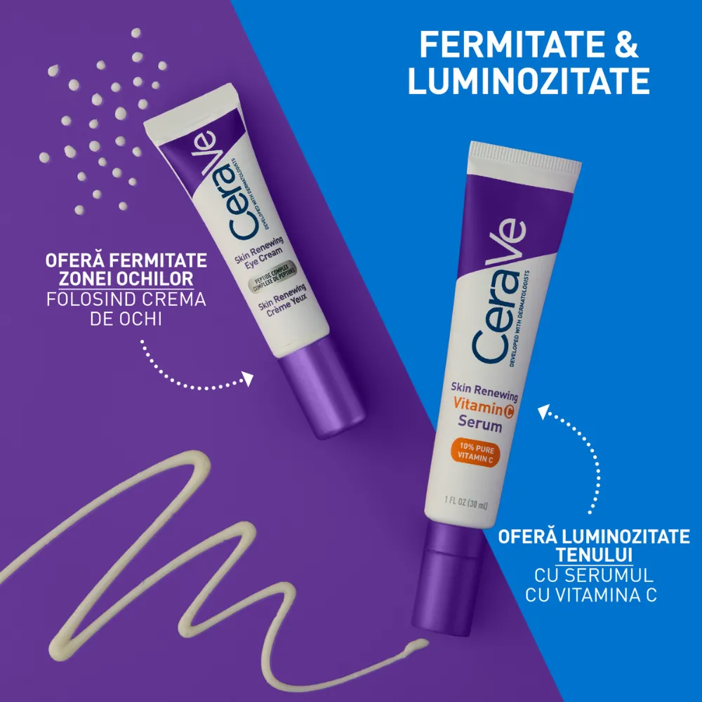 Crema de ochi antirid Skin Renewing, 14 ml, CeraVe