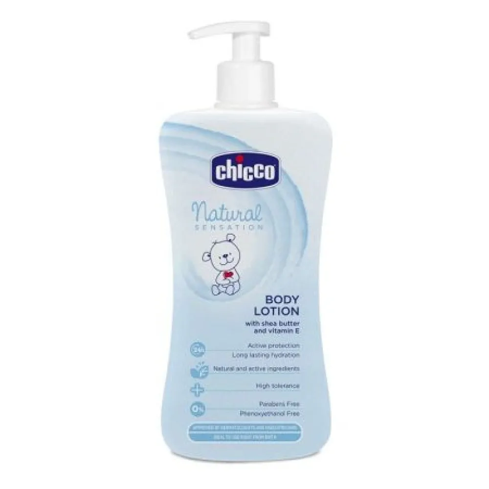 Natural Sensation Lotiune de Corp +0luni, 07944-9, 500ml, Chicco