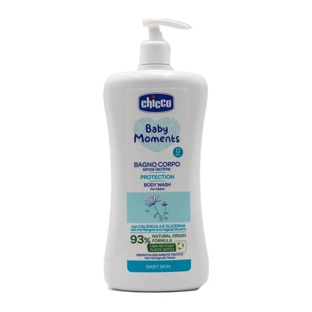 Gel de Dus fara Lacrimi Baby Moments +0luni 10581-9, 750ml, Chicco