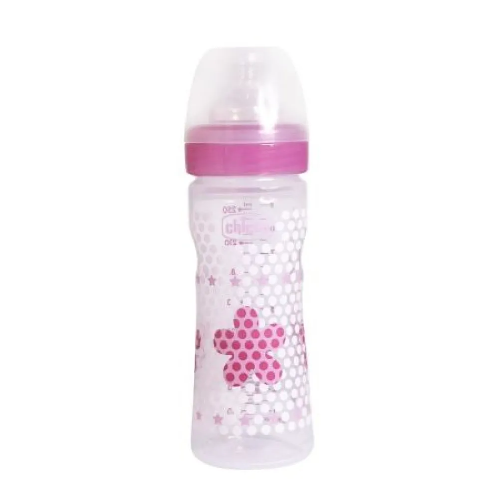 Chicco 2062310-7 Biberon Flux Mediu 2+ Girl x 250ml
