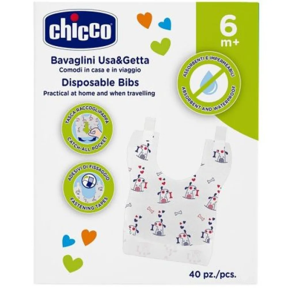 Chicco 67440 Baveta +6 luni x 40