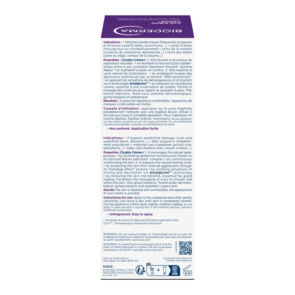 Cicabio Crema+, 100ml, Bioderma