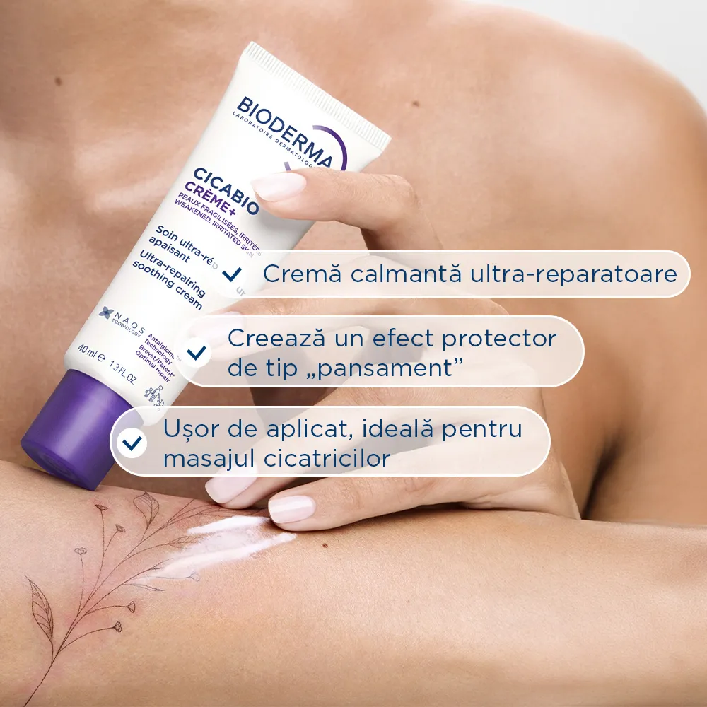 Cicabio Crema+, 40ml, Bioderma