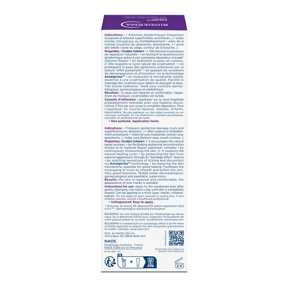 Cicabio Crema+, 40ml, Bioderma