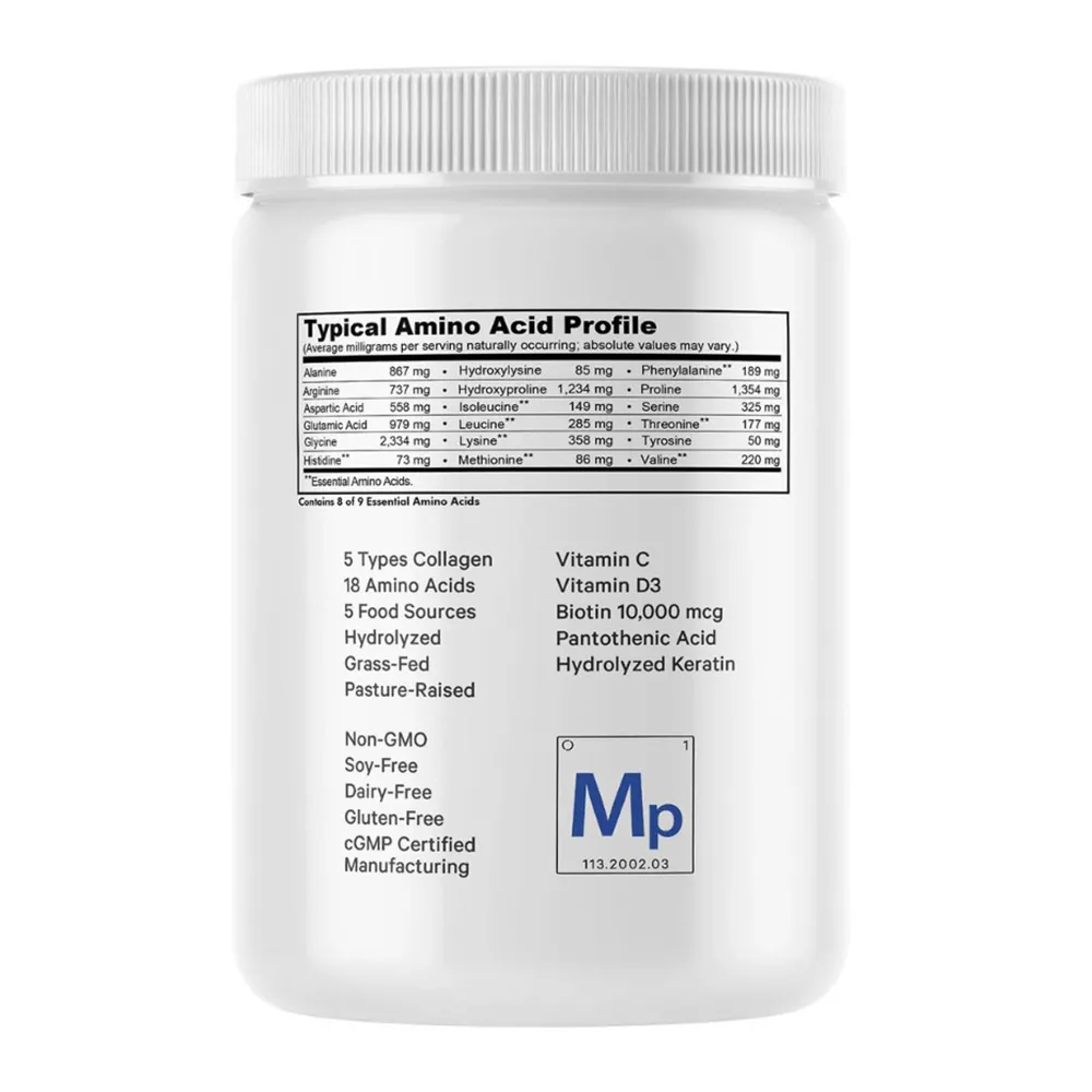 CodeAge Platinum Multi Collagen Peptides, pulbere x 323g, GNC
