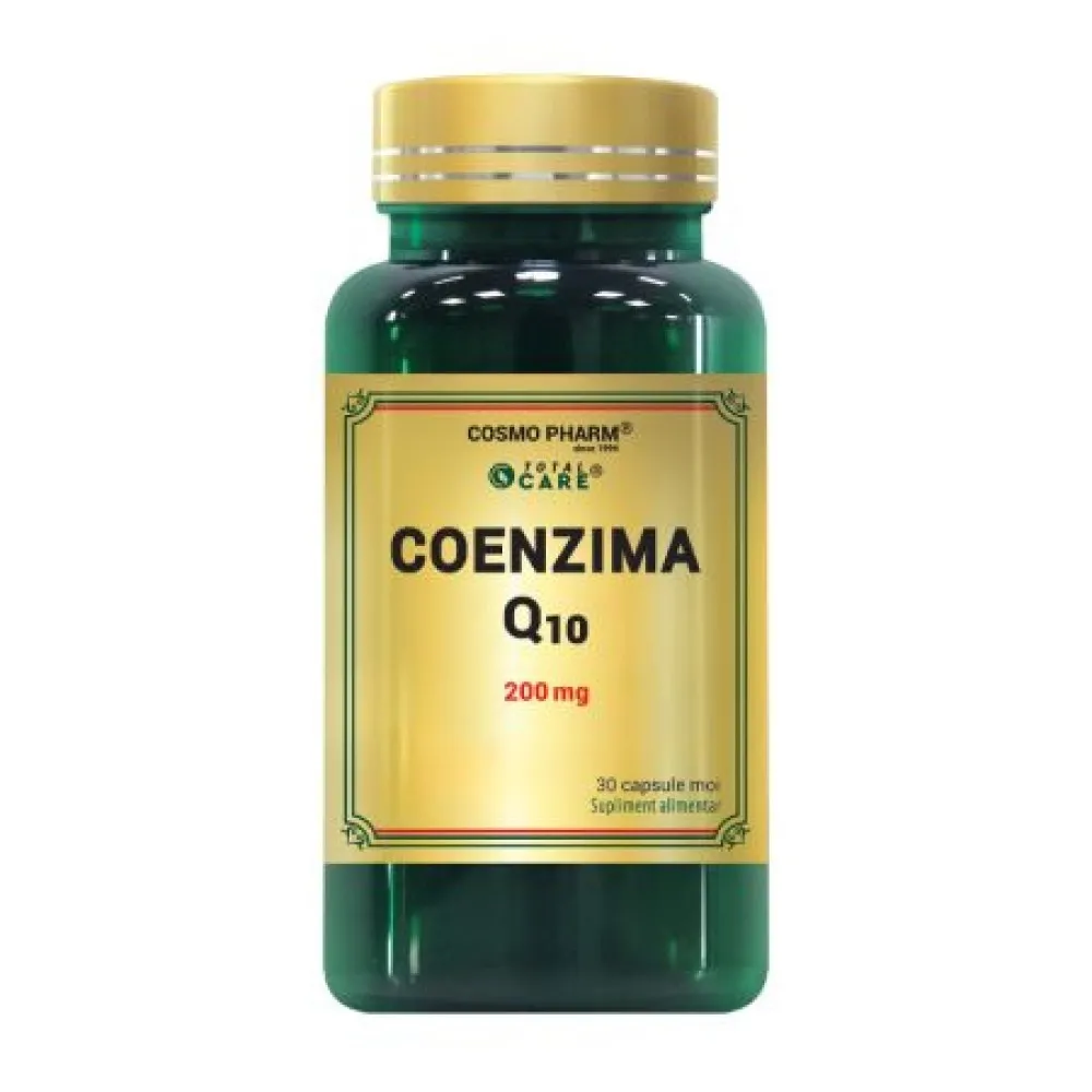 Coenzima Q10 200 mg, 30 capsule, Cosmopharm