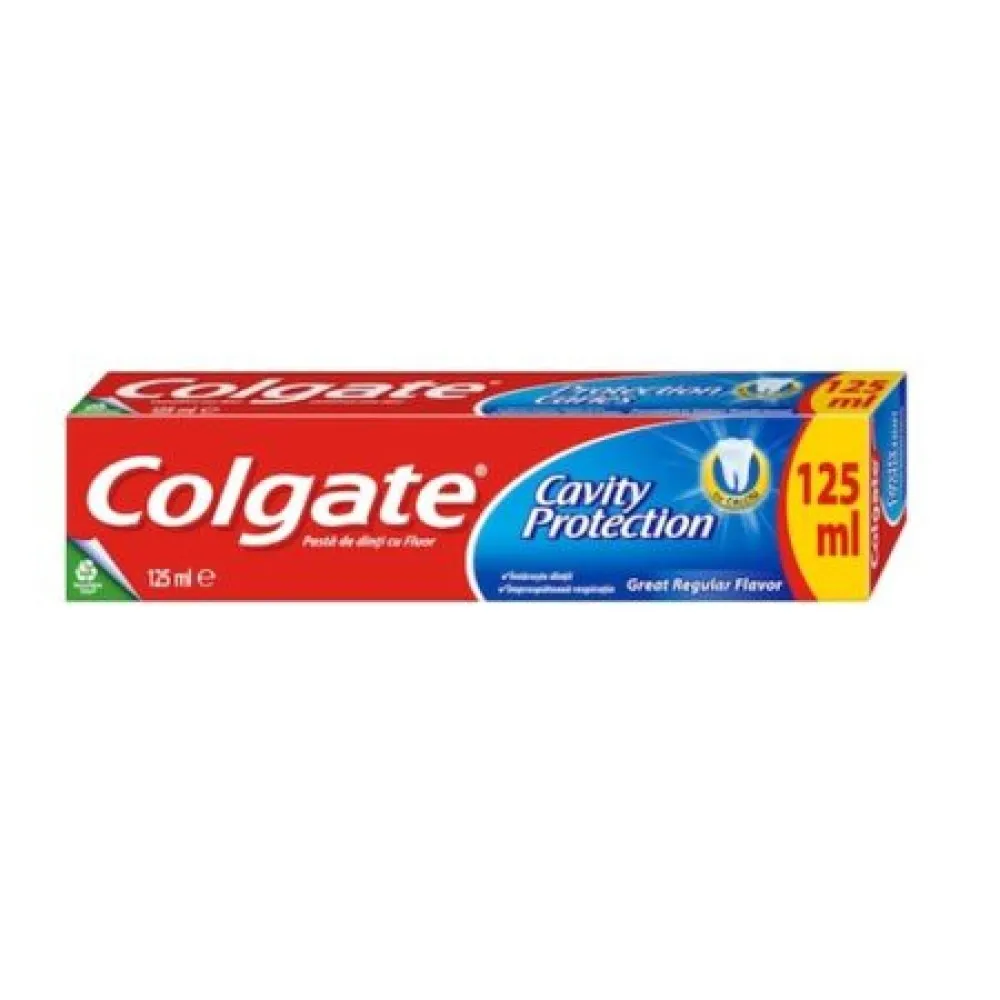 Colgate Pasta de Dinti Cavity Protection Anticarie Great Rregular Flavor x 125ml