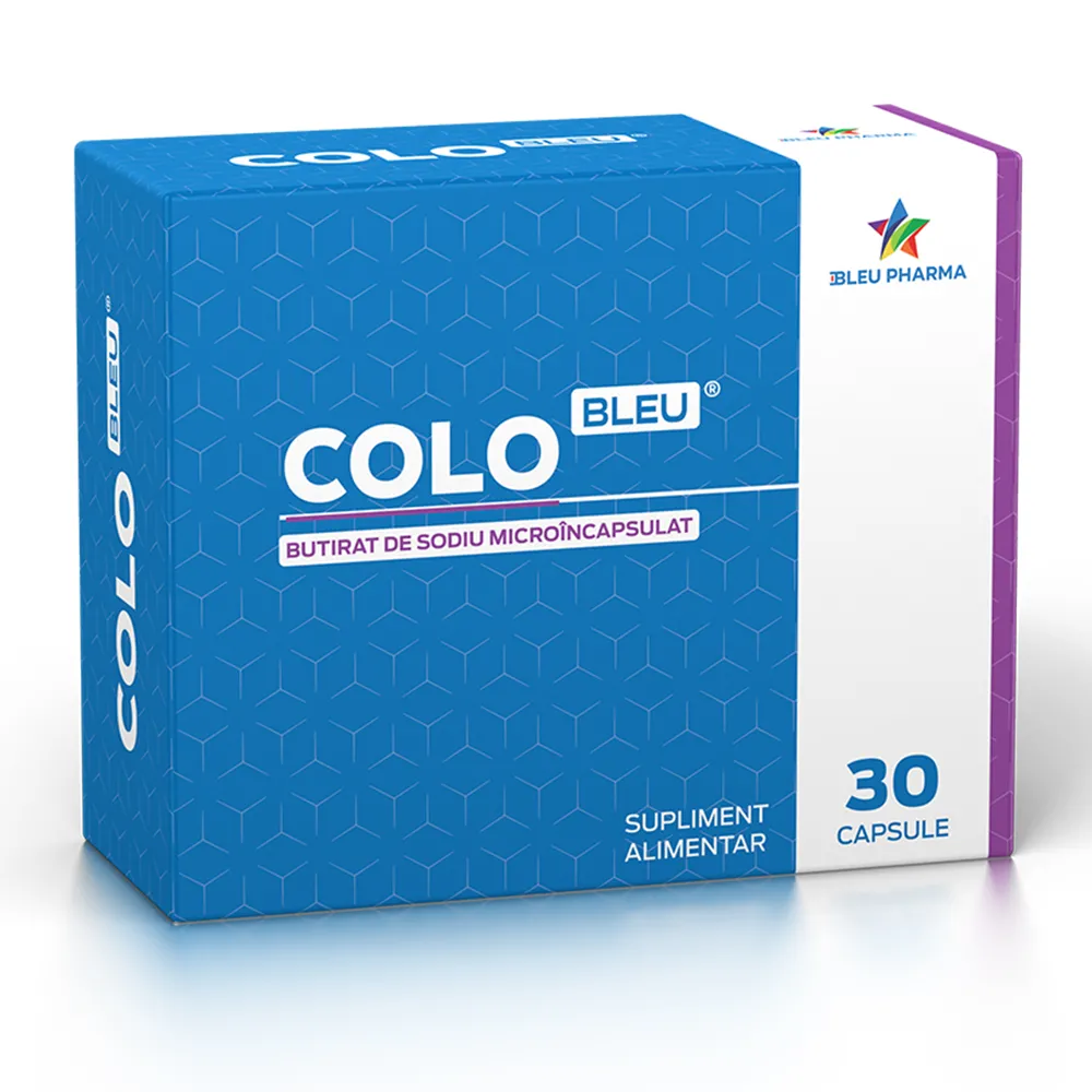 Colo Bleu, 30 capsule. Blue Pharma