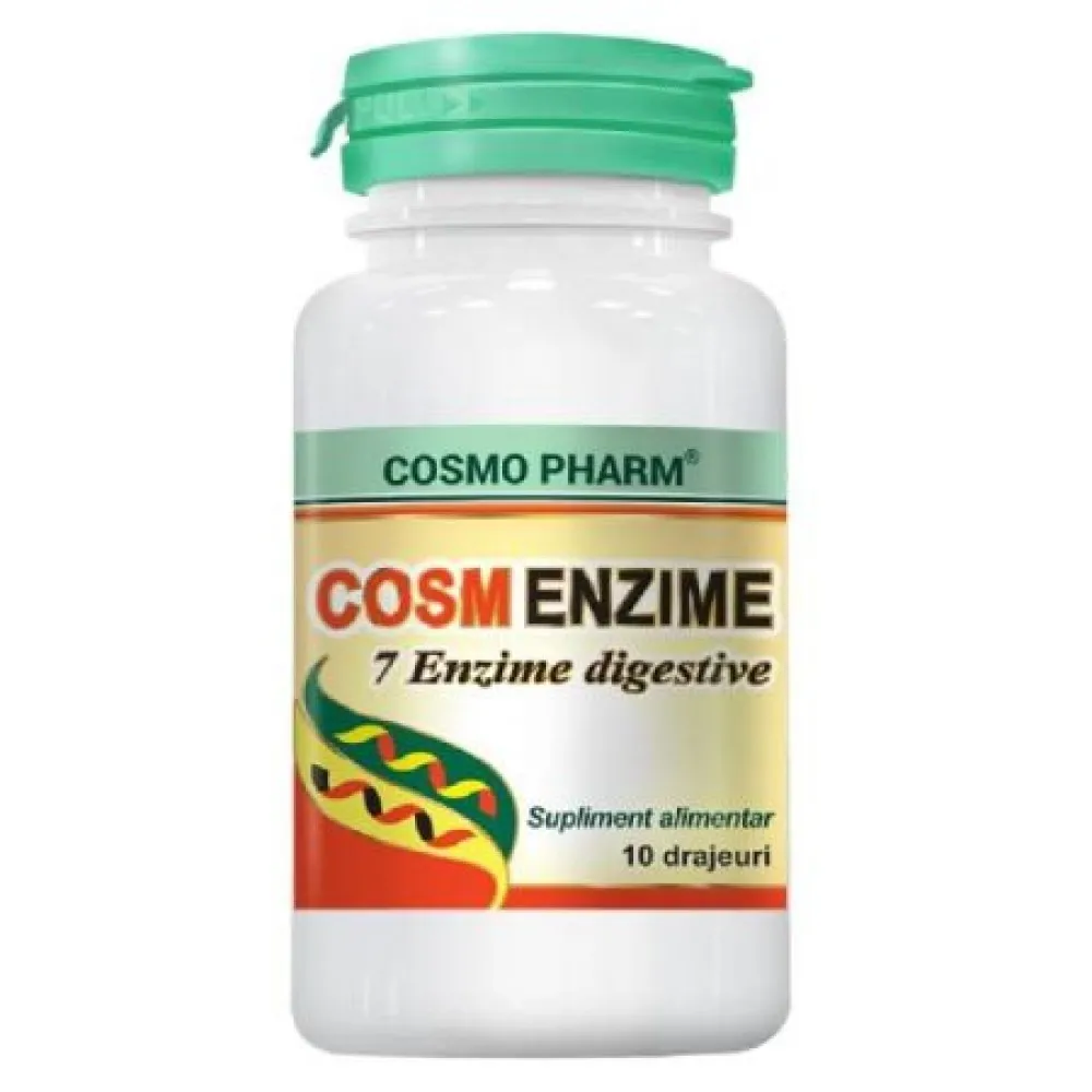 Cosmenzime, 10 drajeuri, Cosmopharm