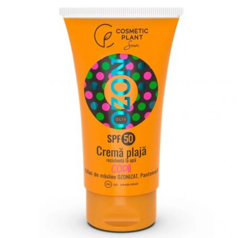 Cosmetic Plant Ozon Crema Plaja Rezistenta la Apa Copii SPF50 x 150ml