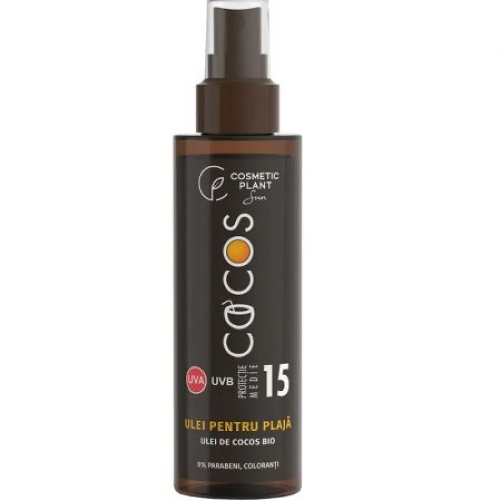 Cosmetic Plant Ulei Plaja Cocos Bio SPF15 x 150 ml