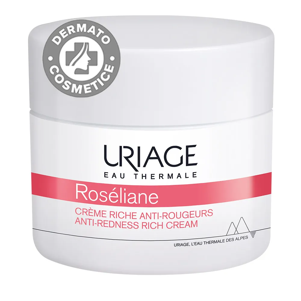 Crema anti-roseata pentru ten uscat Roseliane, 50 ml, Uriage