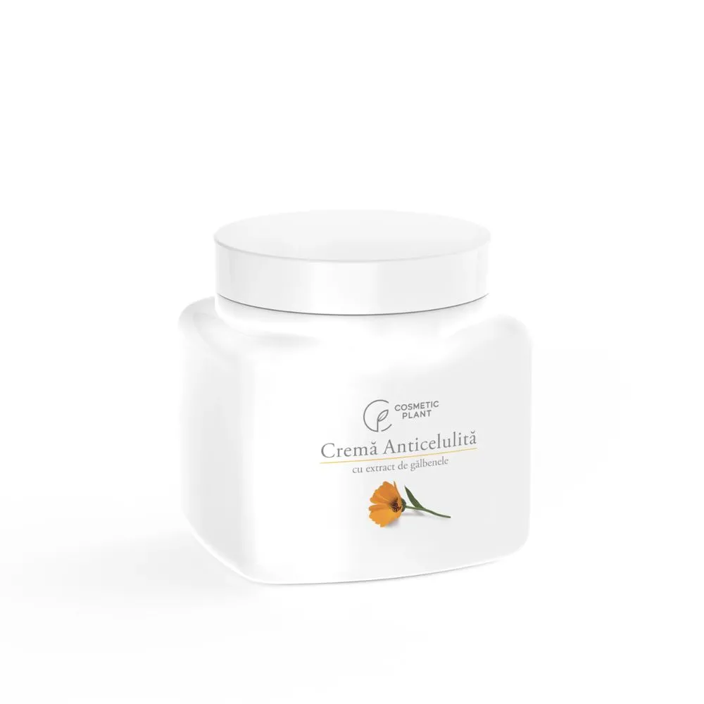 Crema anticelulitica cu extract de galbenele, 500 ml, Cosmetic Plant