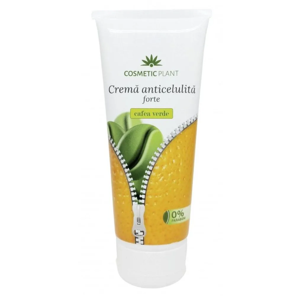 Crema anticelulitica forte cu extract de cafea verde Essential, 200 ml, Cosmetic Plant