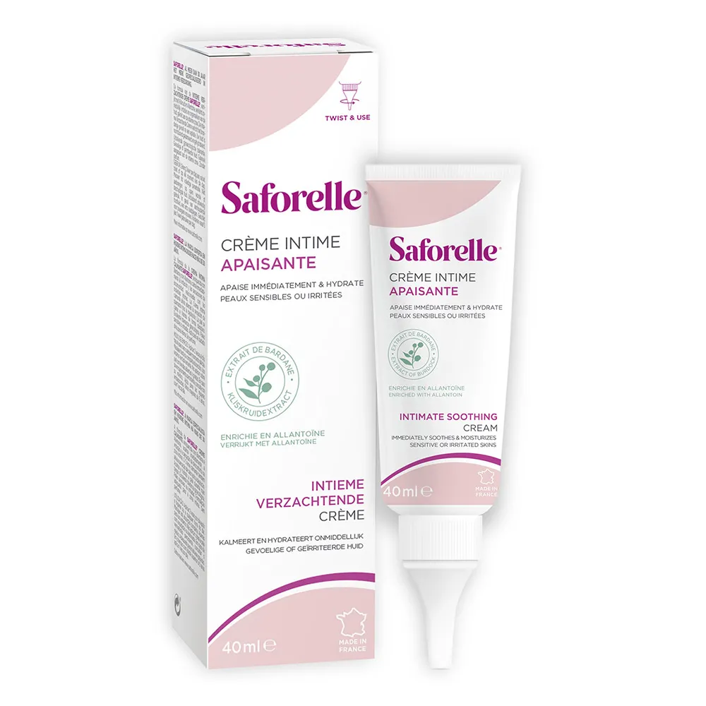 Crema calmanta cu brusture si alantoina Saforelle, 40 ml, Biocodex